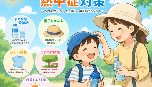 【保存版】子どもを守る！夏の熱中症対策チェックリスト